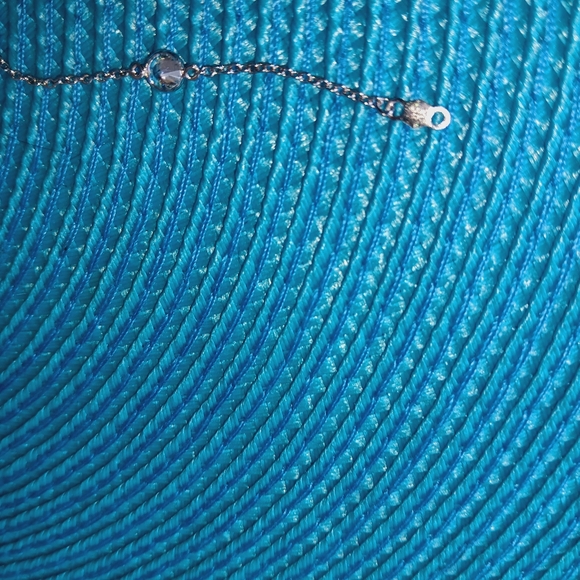 QVC Diamonique sterling silver station necklace 18" long 2.35 cttw - Picture 6 of 10